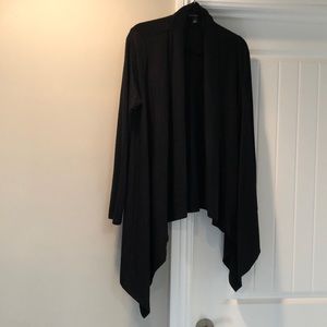 Black duster banana republic . Size small